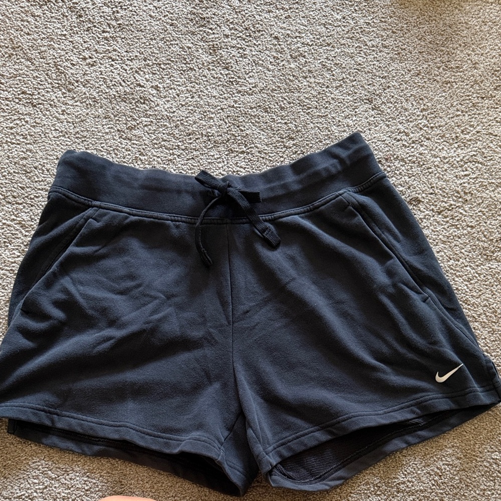 Nike Women's Black Casual Athletic Shorts